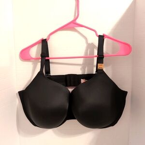 NWT Victoria's Secret PINK Black 44DDD Wear Everywhere T-Shirt Lightly Lined Bra